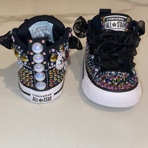 Custom baby Converse